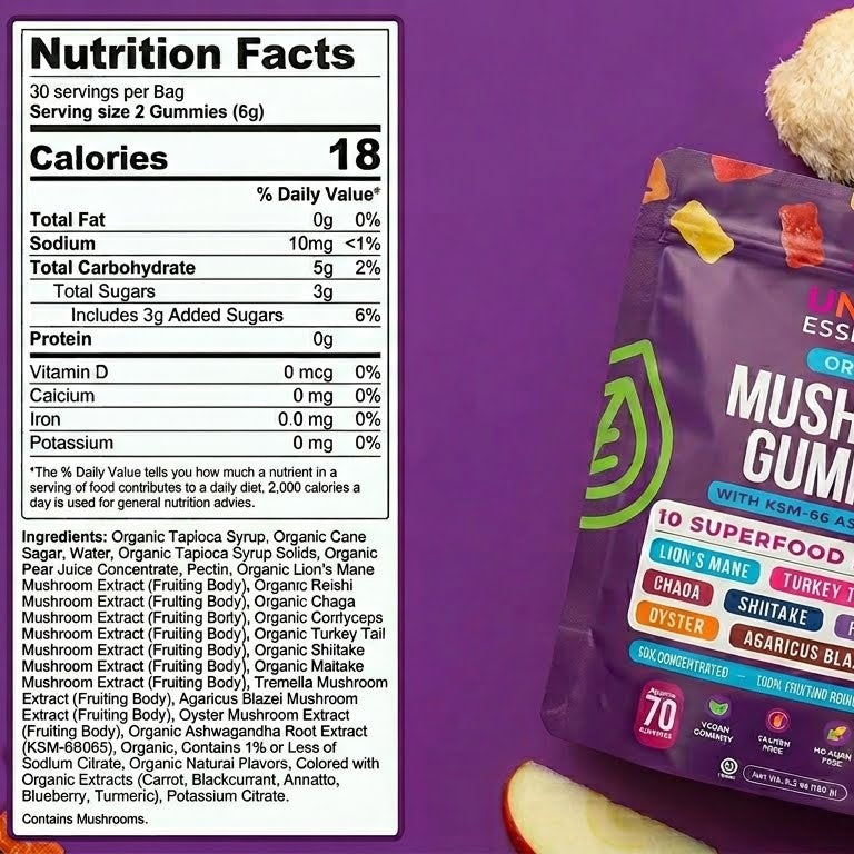 All-in-One Brain + Stress Support Gummies